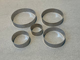 Cookie Cutter Set - Circle x 5 pieces - different sizes