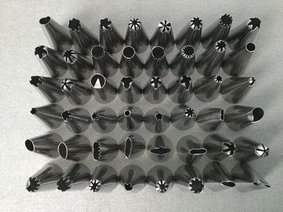 Bulk Icing Nozzle Set - 48 different Nozzles