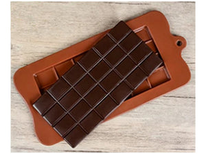 Chocolate Mould - Chocolate Bar x 24 pieces