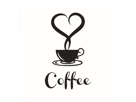 Coffee Cup Wall Decal