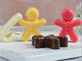 Chocolate Mould - Gingerbread Men & Candy Canes