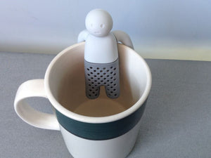 Tea Leaf Infuser - A man to help you make your tea! - 40% OFF