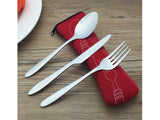 Fork, Spoon & Knife Set in Carry Case