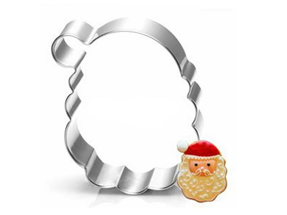 Cookie Cutter Single - Santa's Face
