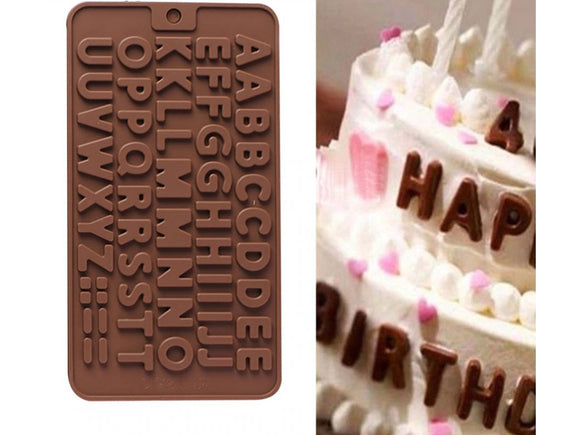 Chocolate Mould - Small Alphabet Letters