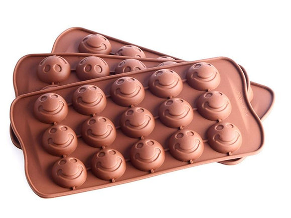 Chocolate Mould - Smiley Faces