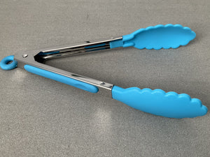 Non-Stick Tongs - Push/ Pull Closure - 4 Colour Choices! - 30% OFF