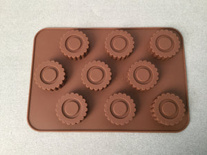 Chocolate Mould - Tractor Wheels