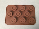 Chocolate Mould - Tractor Wheels