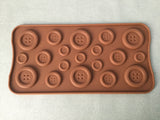 Chocolate Mould - 19 different sized Buttons - 40% OFF