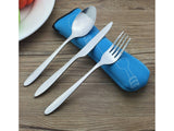 Fork, Spoon & Knife Set in Carry Case