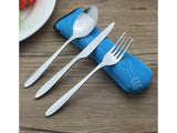 Fork, Spoon & Knife Set in Carry Case