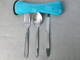 Fork, Spoon & Knife Set in Carry Case