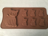 Chocolate Mould - Cats