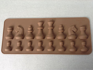 Chocolate Mould - Chess Pieces x 16 pieces