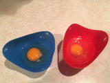 Egg Poacher Silicone Moulds - set of 4pcs