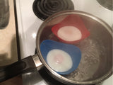 Egg Poacher Silicone Moulds - set of 4pcs