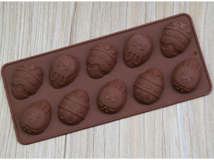 Chocolate Mould - Fancy Easter Eggs