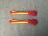 Silicone Baby Spoon & Fork Set
