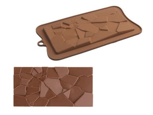 Chocolate Mould - Fragmented Chocolate Bar