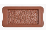 Chocolate Mould - Chocolate Bar with Embossed Hearts - 40% OFF
