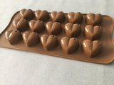 Chocolate Mould - Divided Hearts