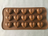 Chocolate Mould - Divided Hearts