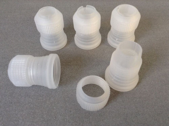 Icing Nozzle Couplers x 5 pieces - 50% OFF