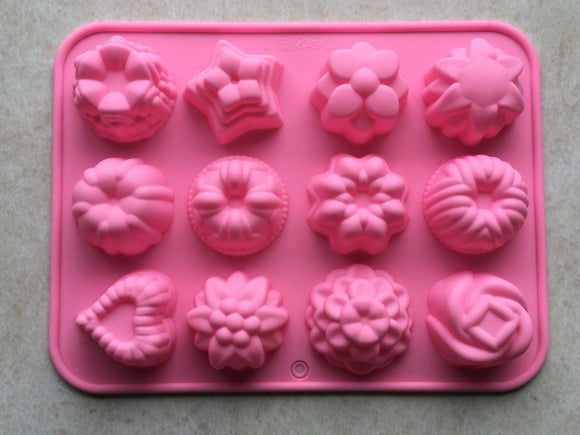 Chocolate Mould - Larger Flowers