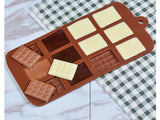 Chocolate Mould - 12 Mini Chocolate Bars