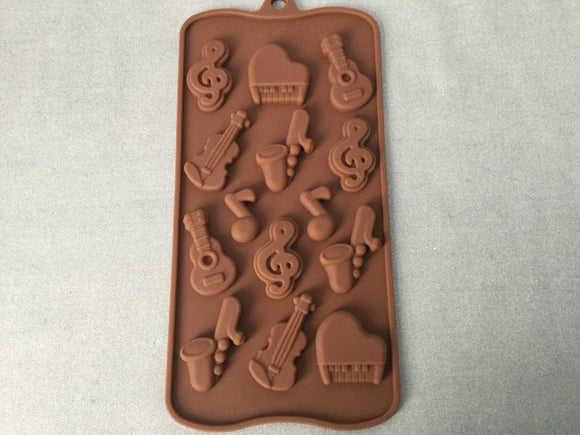 Chocolate Mould - Music Themed