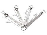 Metal Measuring Spoons - Set of 4 - Nip, Smidgen, Pinch, Dash