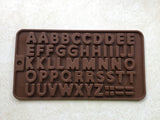 Chocolate Mould - Small Alphabet Letters