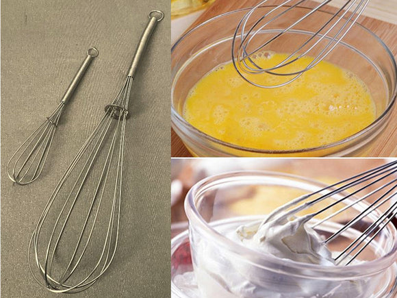 Metal Whisks - 2pc set