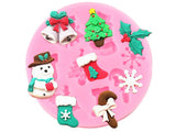 Silicone Mould of Christmas Decorations