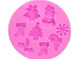 Silicone Mould of Christmas Decorations