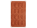 Chocolate Mould - Christmas Thins