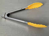 Non-Stick Tongs - Sliding Ring Closure - 3 Colour Choices! - 30% OFF